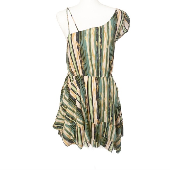FREE PEOPLE ONE SHOULDER STRAPPY LINED DRESS - Picture 3 of 6